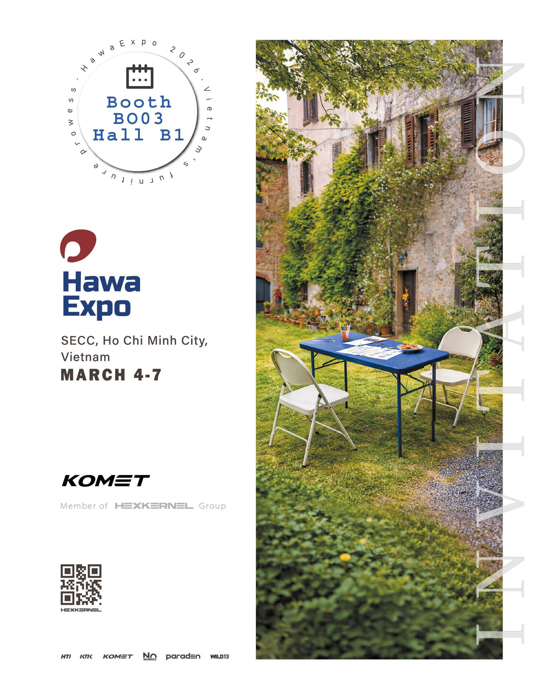 KOMET at HAWA Expo 2026 | Ho Chi Minh City, Vietnam